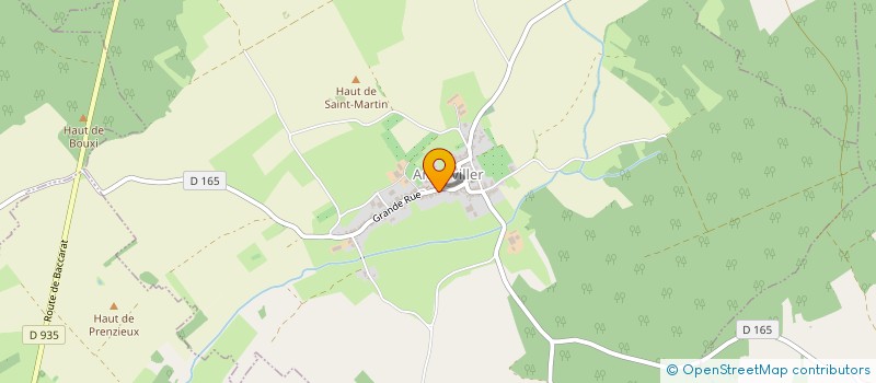 localisation de l'entreprise DE CHEVALLIER  REILLON