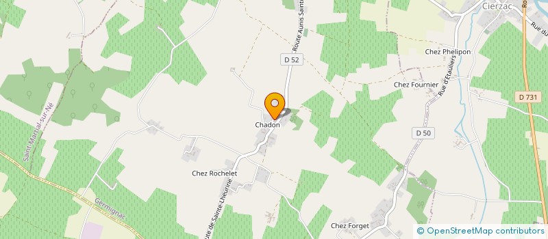 localisation de l'entreprise DE CHEZ PEROJEAN à ARTHENAC
