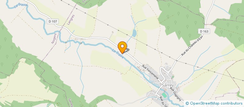 localisation de l'entreprise DE CHEZOY à VAL-DE-MEUSE