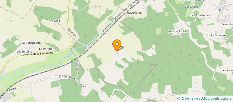 localisation de l'entreprise DE CHIGNAC  SAINT-FRONT-D'ALEMPS