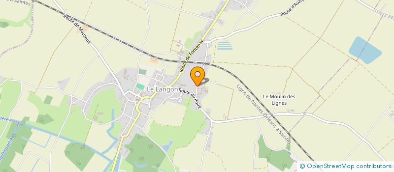 localisation de l'entreprise DE CHRYSALIDE A SOI  LE LANGON