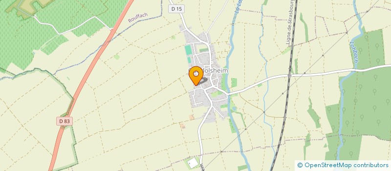 localisation de l'entreprise DE CLEN  GUNDOLSHEIM