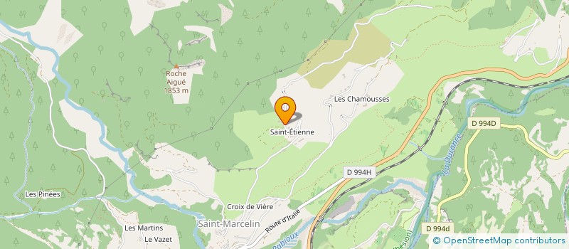 localisation de l'entreprise DE CLOTINAILLE à CHATEAUROUX-LES-ALPES