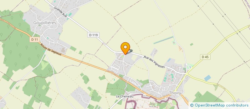 localisation de l'entreprise DE.CO.IMMOBILIER  THOIRY