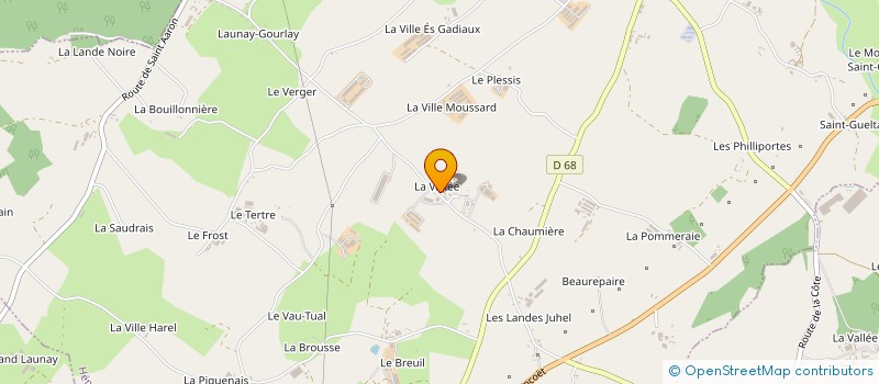 localisation de l'entreprise DE COEURS A COEURS  HENANSAL