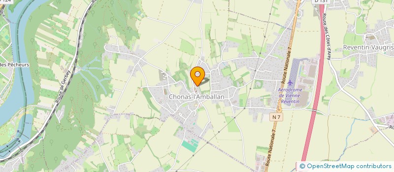 localisation de l'entreprise DE COEURS EN CHOEUR  REVENTIN-VAUGRIS