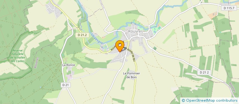 localisation de l'entreprise DE COLCHIDE à ROUVRES