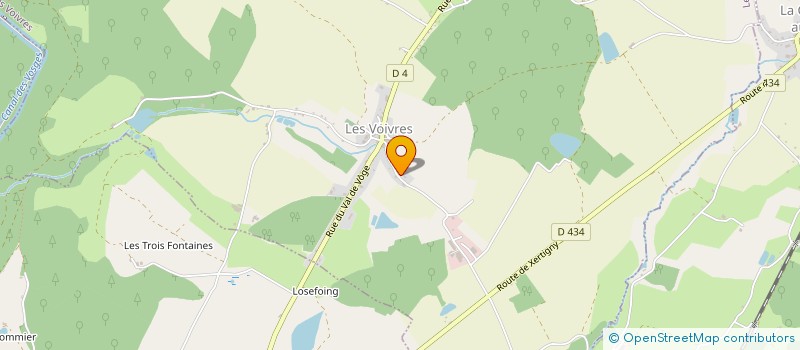 localisation de l'entreprise DE COMBRET  GRUEY-LES-SURANCE