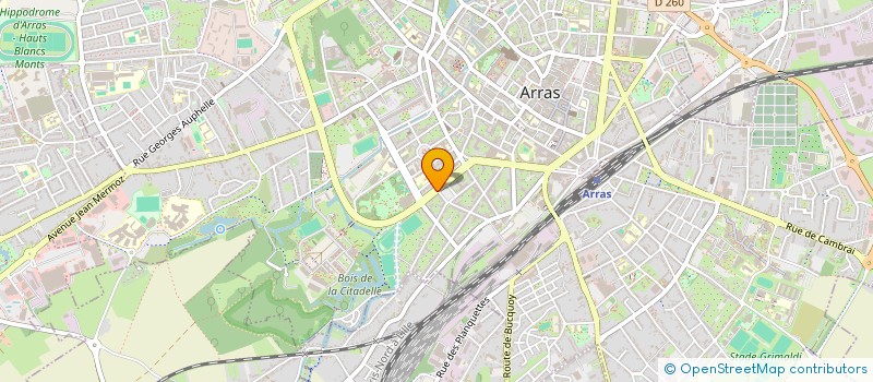 localisation de l'entreprise DE COME à ARRAS