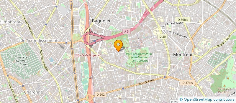 localisation de l'entreprise DE CONCERT à BAGNOLET