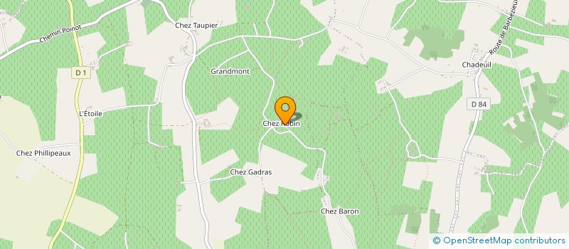localisation de l'entreprise DE CONVIGE à ANGEAC-CHARENTE