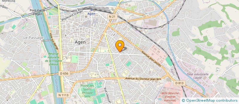 localisation de l'entreprise DE COP RES ROBESPIERRE 2  AGEN