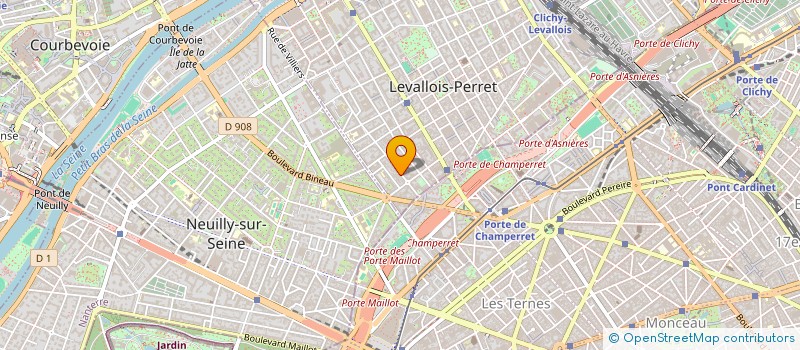 localisation de l'entreprise DE COPR 31 RUE CHAPTAL 92 LEVALLOIS à LEVALLOIS-PERRET