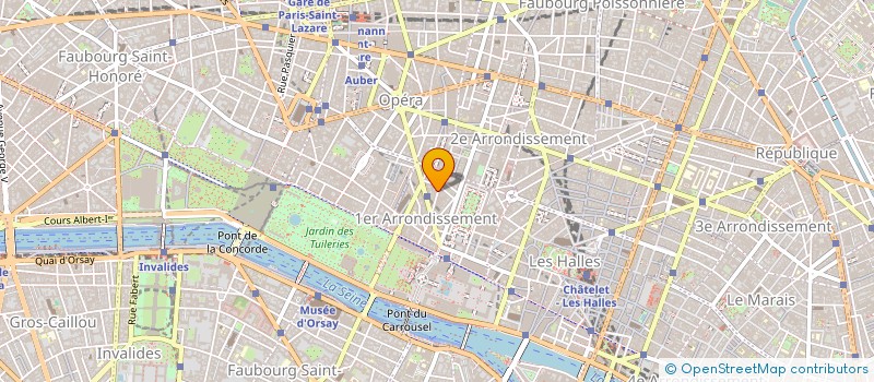 localisation de l'entreprise DE COPR DU 11 RUE ST ANNE 75001 PARIS  PARIS