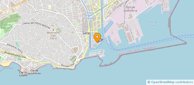 localisation de l'entreprise DE COPROP RES PORT RICHELIEU 3  SETE