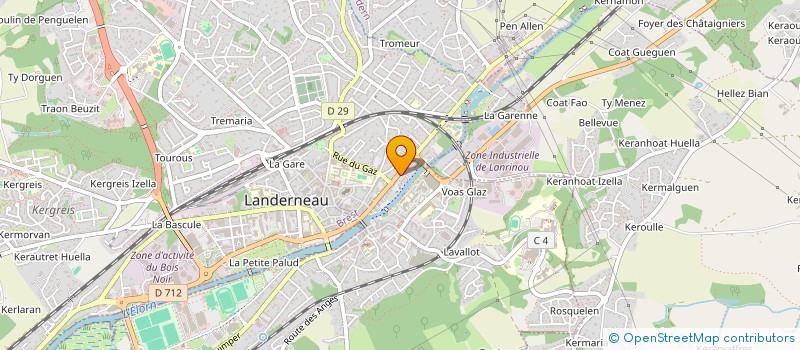 localisation de l'entreprise DE COPROPRIETE à LANDERNEAU