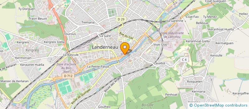 localisation de l'entreprise DE COPROPRIETE à LANDERNEAU