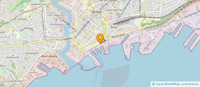 localisation de l'entreprise DE COPROPRIETE à BREST