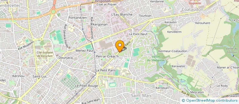 localisation de l'entreprise DE COPROPRIETE à BREST