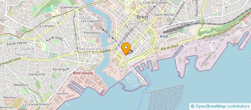 localisation de l'entreprise DE COPROPRIETE à BREST