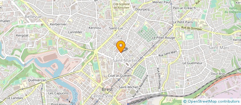 localisation de l'entreprise DE COPROPRIETE AA à BREST
