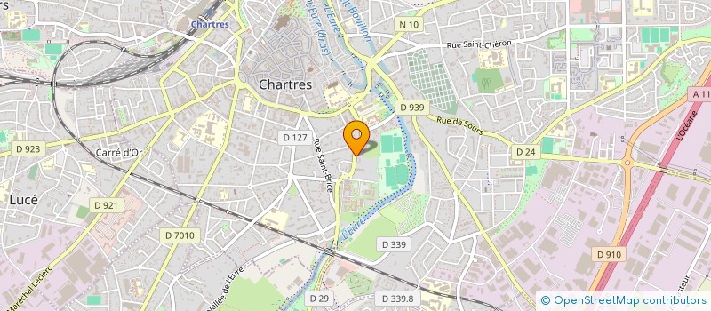 localisation de l'entreprise DE COPROPRIETE CHARTRES HABITAT à CHARTRES