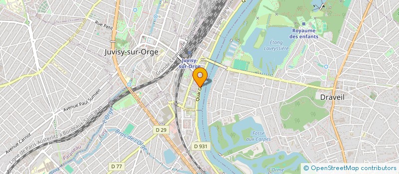 localisation de l'entreprise DE CORMANSKI  JUVISY-SUR-ORGE