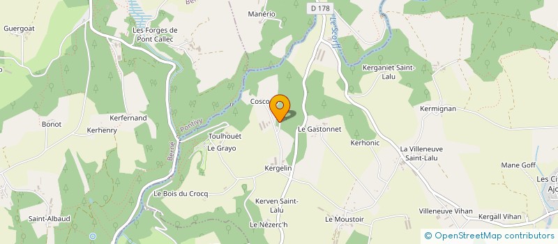 localisation de l'entreprise DE COSCODO à INGUINIEL