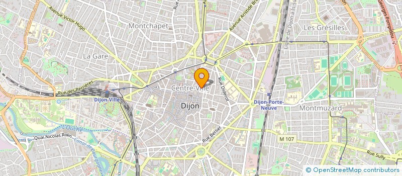 localisation de l'entreprise DE COULEYRE  DIJON