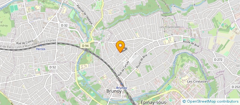 localisation de l'entreprise DE COUR A JARDIN à BRUNOY