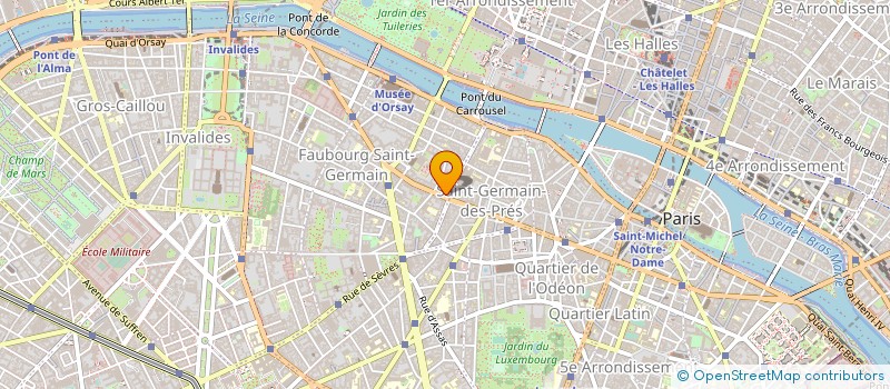 localisation de l'entreprise DE COURCEL GEOFFROY  PARIS