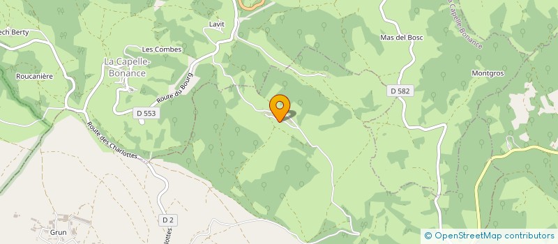 localisation de l'entreprise DE COURDESSE  SAINT-SATURNIN-DE-LENNE