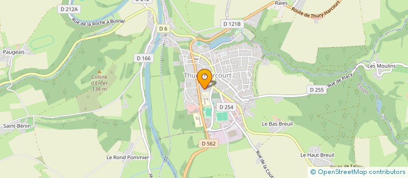 localisation de l'entreprise DE COURSEULLES à CESNY-LES-SOURCES