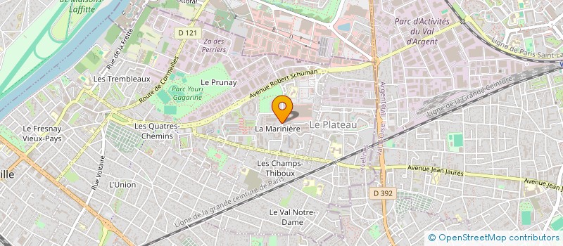 localisation de l'entreprise DE COUSIN à SARTROUVILLE