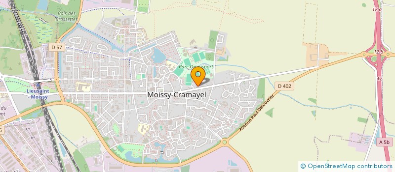 localisation de l'entreprise DE CRAIEYE ET ASSOCIES à MOISSY-CRAMAYEL