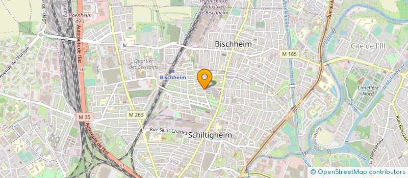 localisation de l'entreprise DE CRUSSOL à STRASBOURG