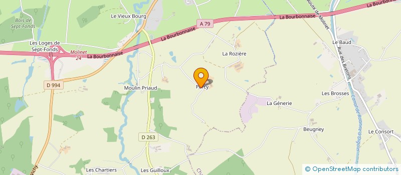 localisation de l'entreprise DE CYPER  MOLINET