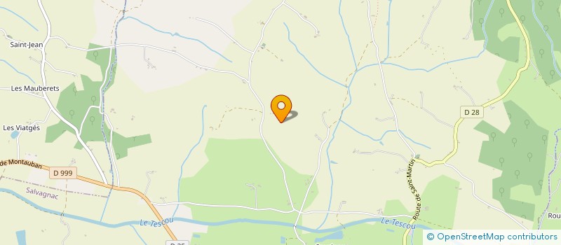 localisation de l'entreprise DE DANSE ET D' AILLEURS  SALVAGNAC