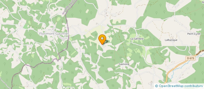 localisation de l'entreprise DE DANTOU  SALVIAC