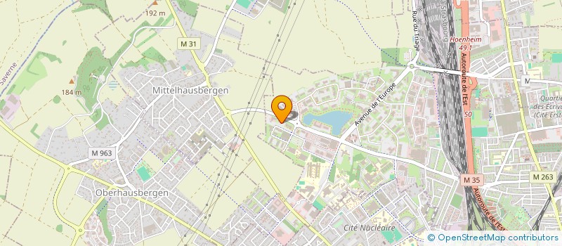 localisation de l'entreprise DE DIETRICH à SCHILTIGHEIM