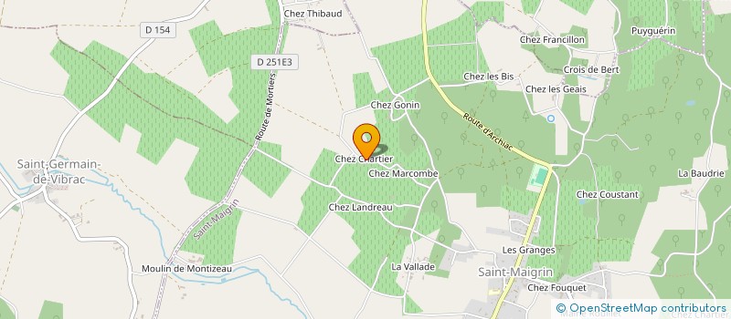 localisation de l'entreprise DE DOCK EN STOK  SAINT-MAIGRIN