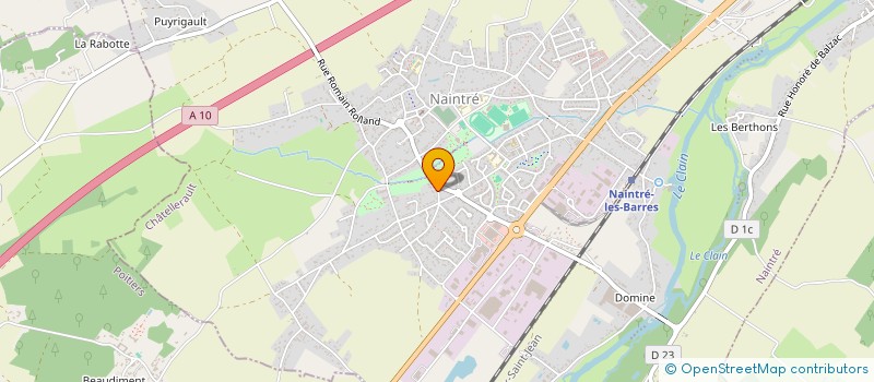 localisation de l'entreprise DE DOMINE  NAINTRE