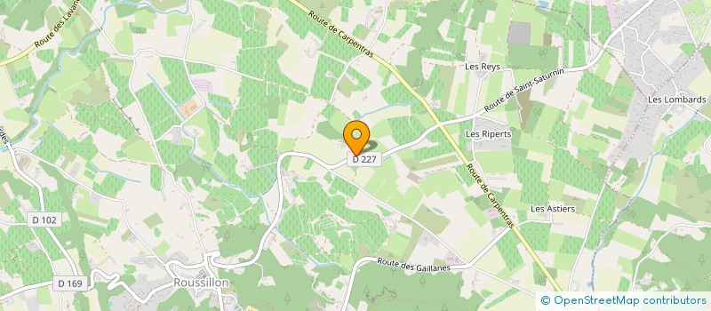 localisation de l'entreprise DE DORLODOT  ROUSSILLON