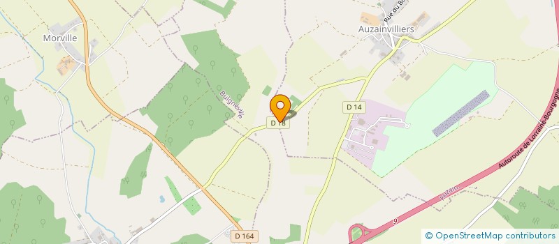 localisation de l'entreprise DE DREUVE  AUZAINVILLIERS