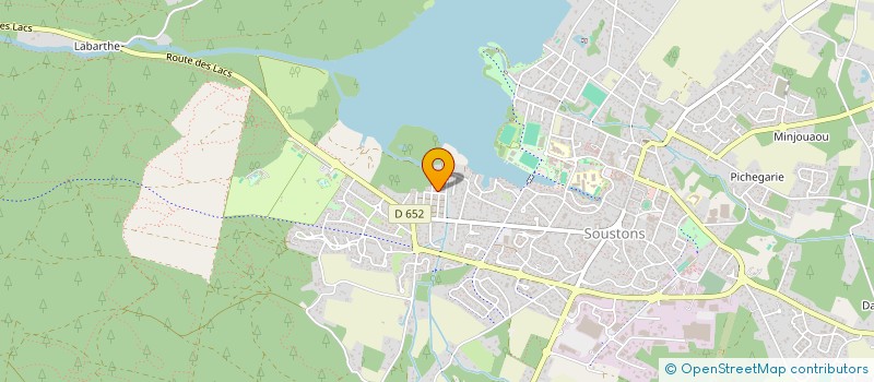 localisation de l'entreprise DE DUDU  SOUSTONS