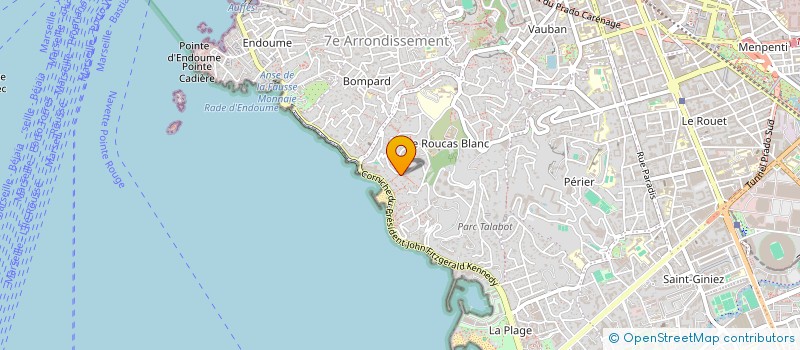 localisation de l'entreprise DE FACTO à MARSEILLE