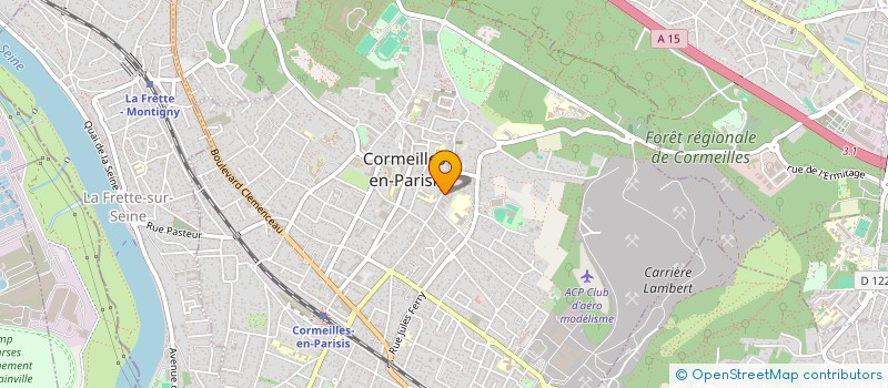 localisation de l'entreprise DE FACTORY à CORMEILLES-EN-PARISIS