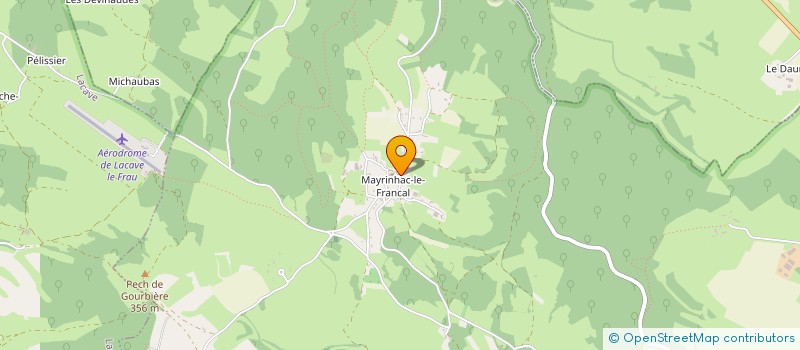 localisation de l'entreprise DE FAGNOL  ROCAMADOUR