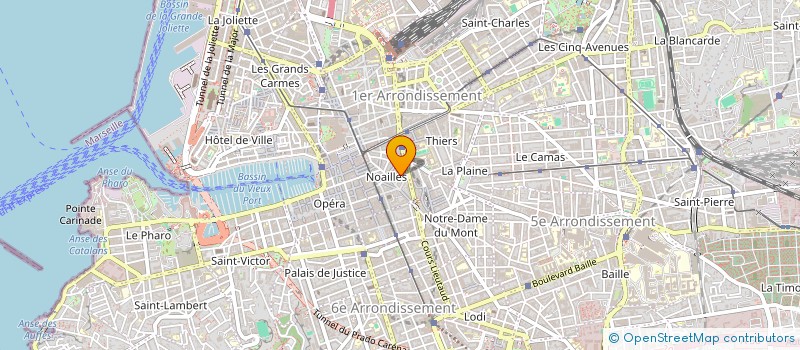 localisation de l'entreprise DE FERRIERES DE SAUVEBOEUF TOLLU à MARSEILLE