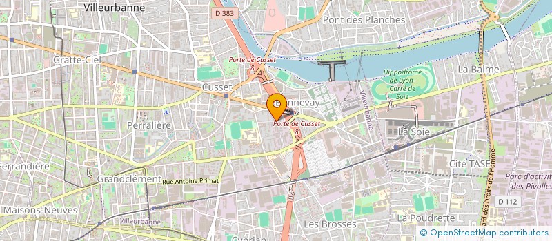 localisation de l'entreprise DE FIGEAC EDITIONS à VILLEURBANNE